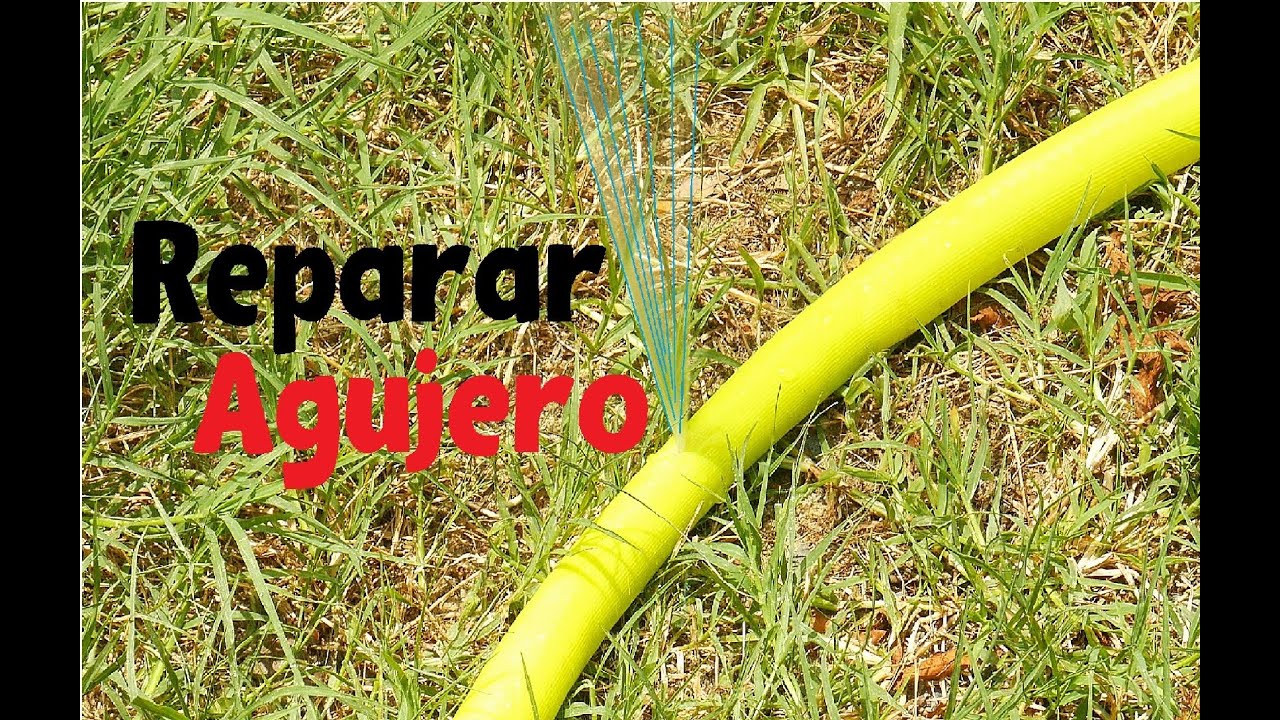 Como Reparar Un Agujero De Manguera Facil Simple