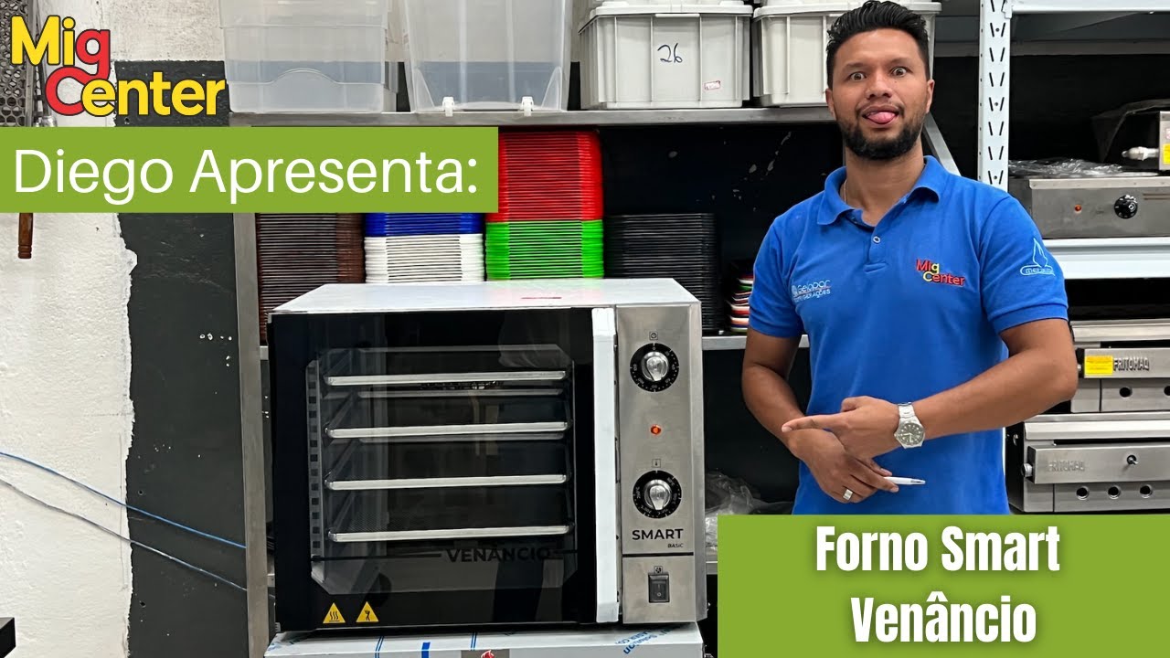 Forno Turbo Smart Venâncio - Diego Apresenta - Mig Center