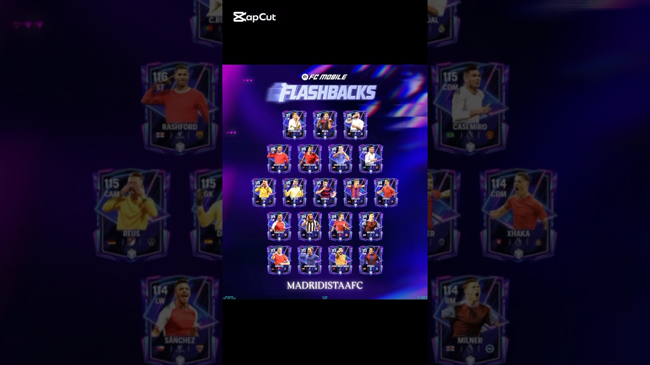 New event in fc mobile Flashbacks
