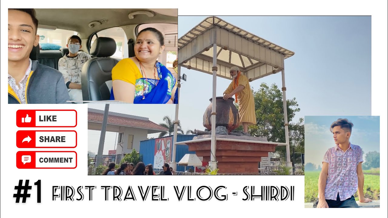 First Travel Vlog😍 with My Family♥️ | Shirdi (Sai Baba Mandir) | Venkatesh Pande