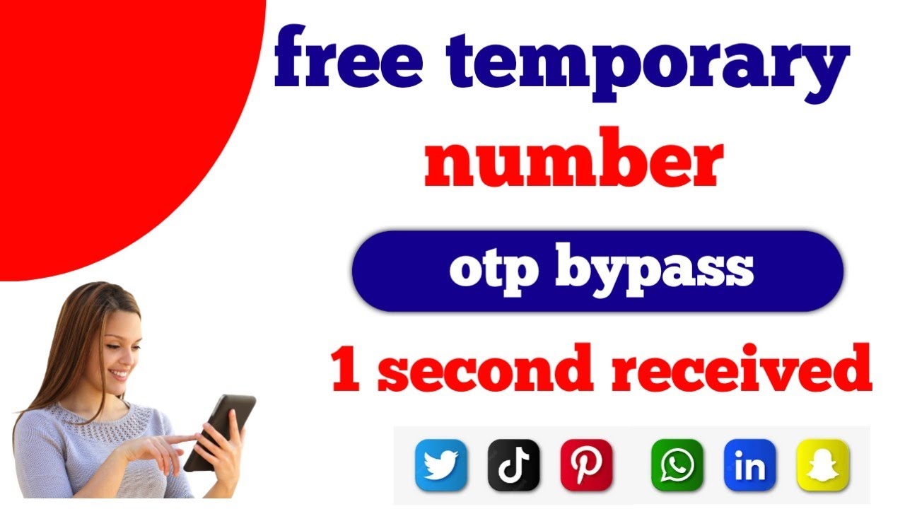 free temporary phone number for OTP 1 second me received 2022