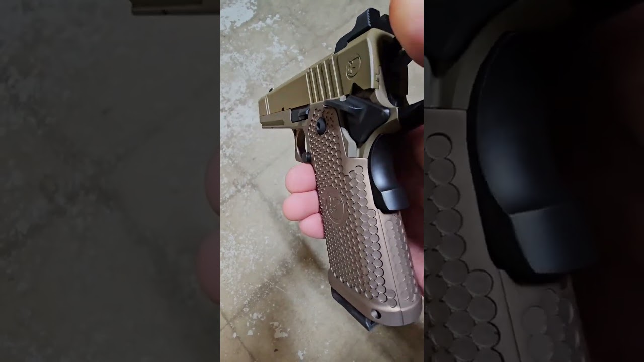 Nighthawk Custom 1911 Sandhawk in Hand