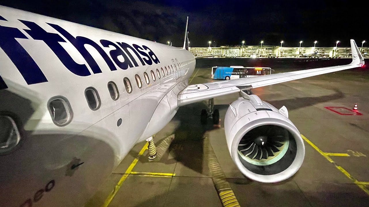 Airbus A320neo | Lufthansa | Берлин (BER) &mdash; Мюнхен (MUC) | Полный Полёт | 4К