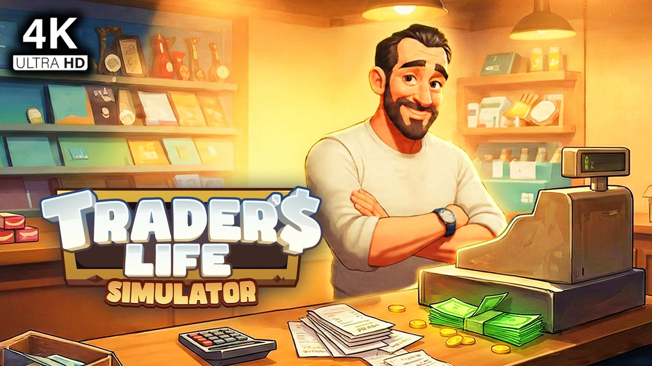 Traders Life Simulator Demo EN Longplay +Reshade
