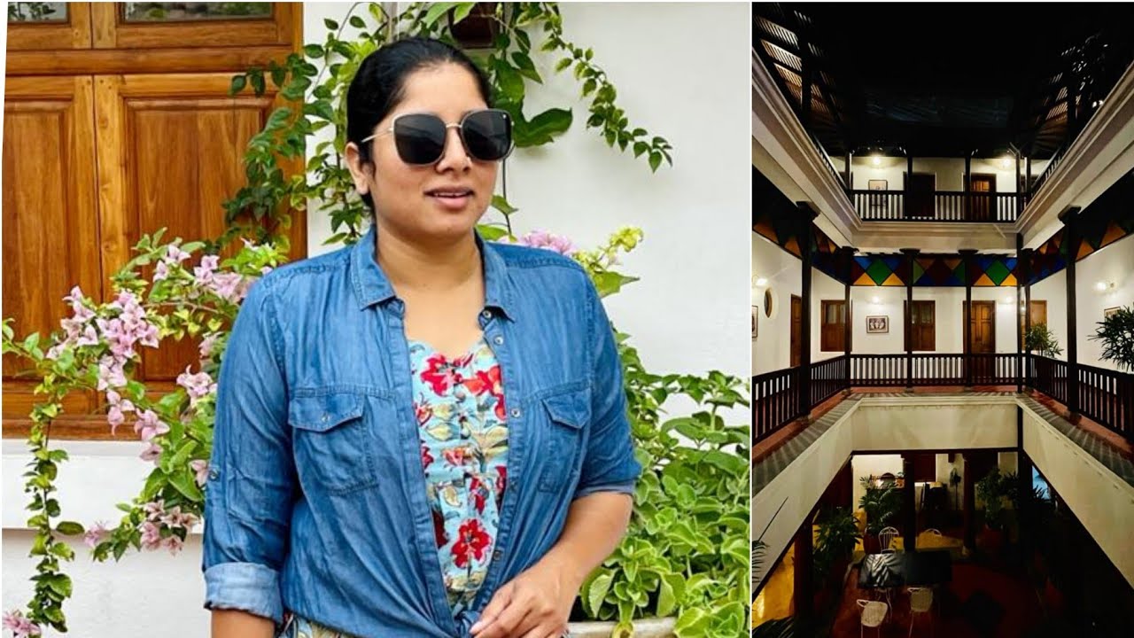 My experience in staying at 150year old Chettiar House in French colony, Pondicherry |Maison Perumal