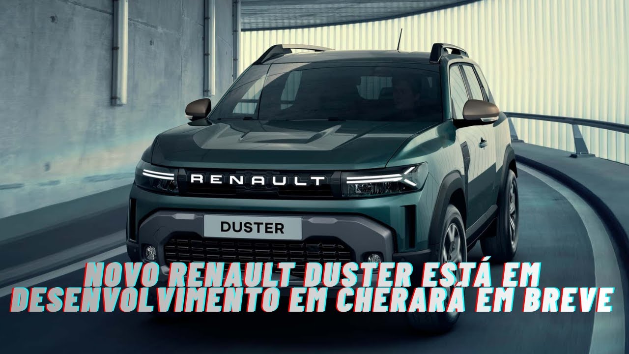NOVO RENAULT DUSTER ESTÁ EM DESENVOLVIMENTO