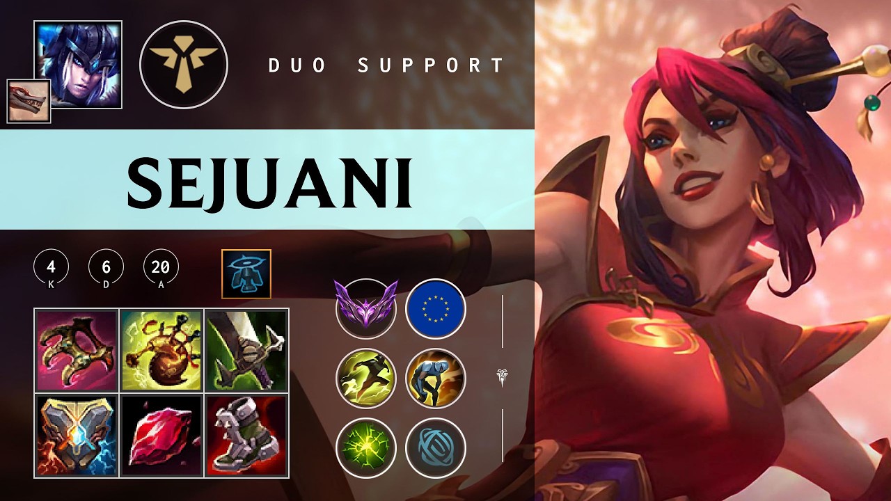Sejuani Support vs Janna - EUW Master Patch 26.02