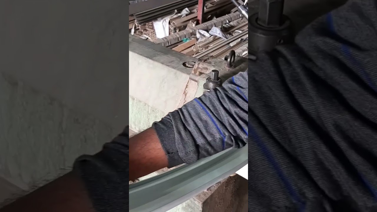 how to make aluminium window arch  #shorts
