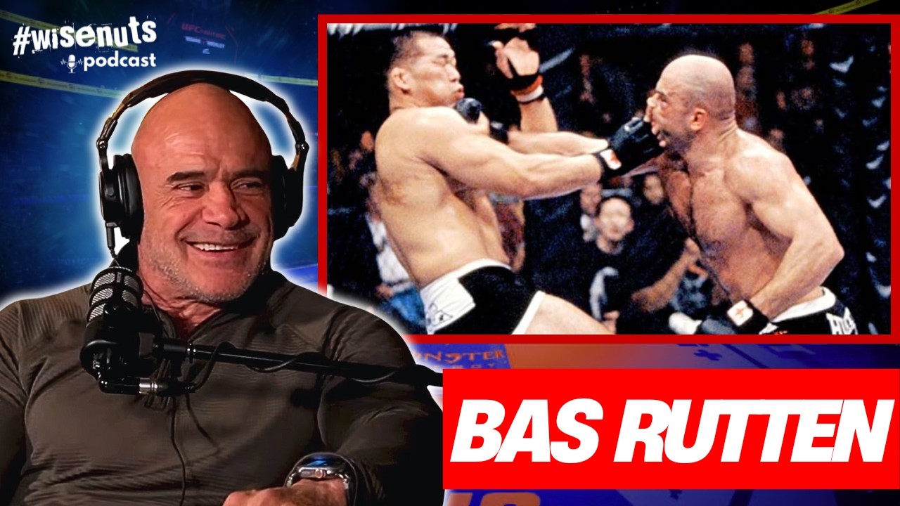 MMA Champion Bas Rutten Breaks Down his Craziest Moments in the UFC & Pancrase