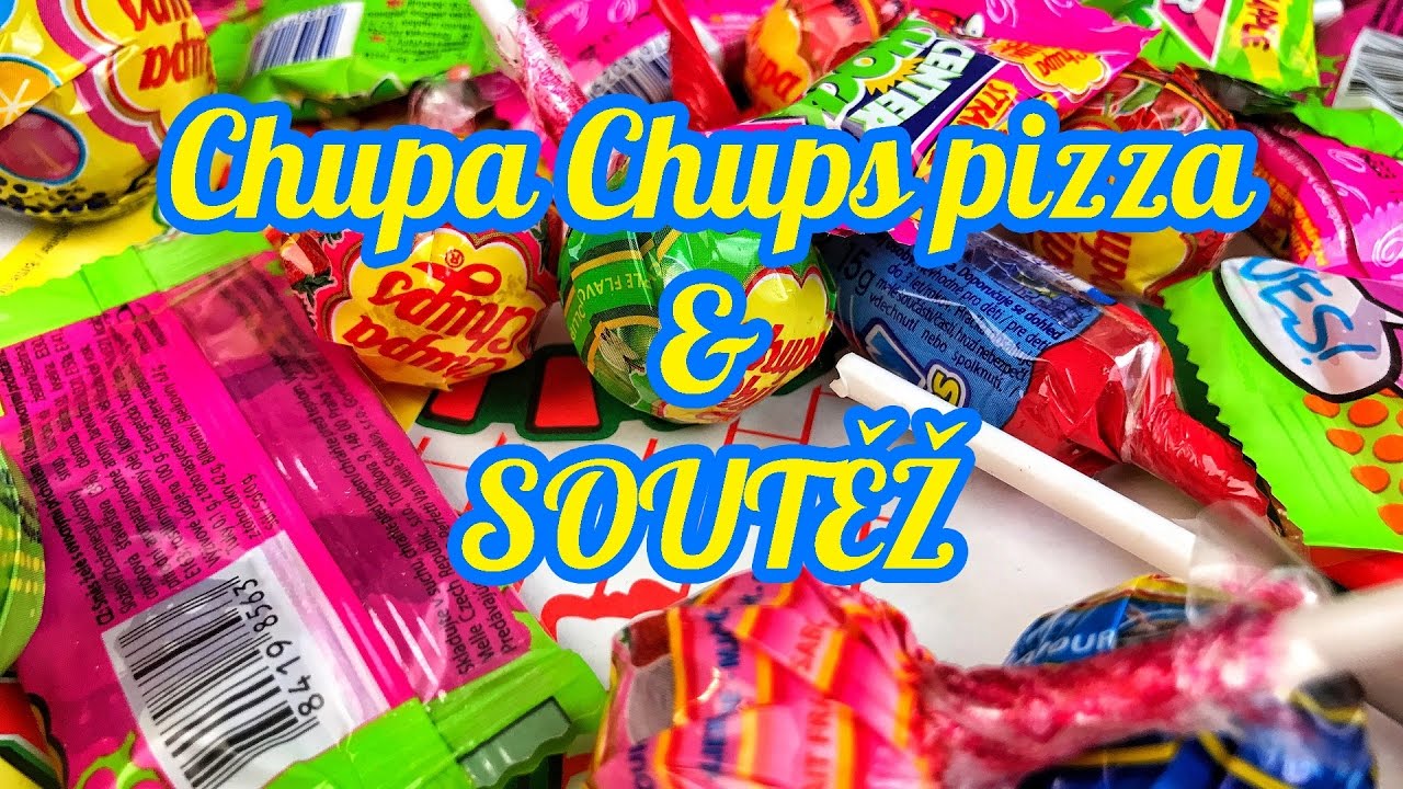 Chupa Chups Pizza, recenze sladkostí s Katkou a SOUTĚŽ!!!