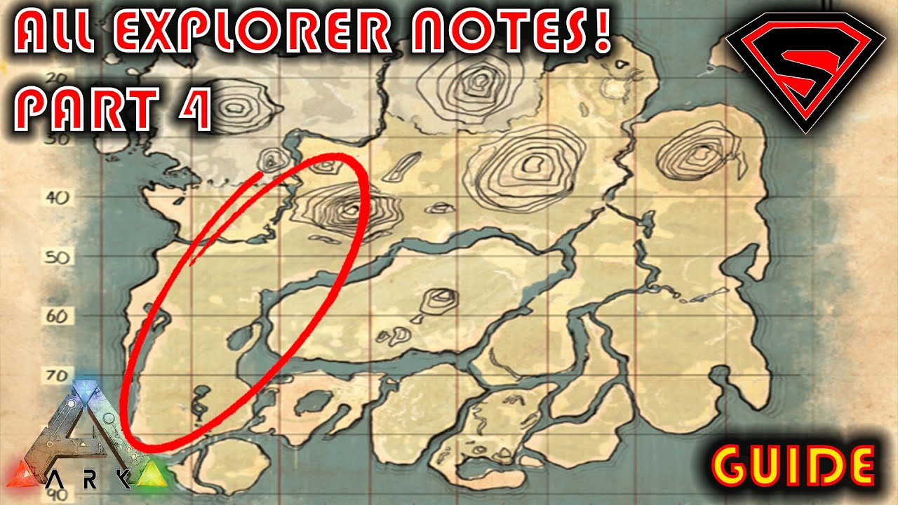 ARK SURVIVAL EVOLVED THE ISLAND ALL EXPLORER NOTES PART 4
