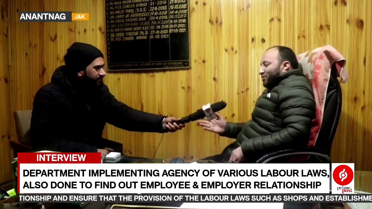 Exclusive Interview With Assistant Labour Commissioner Anantnag
