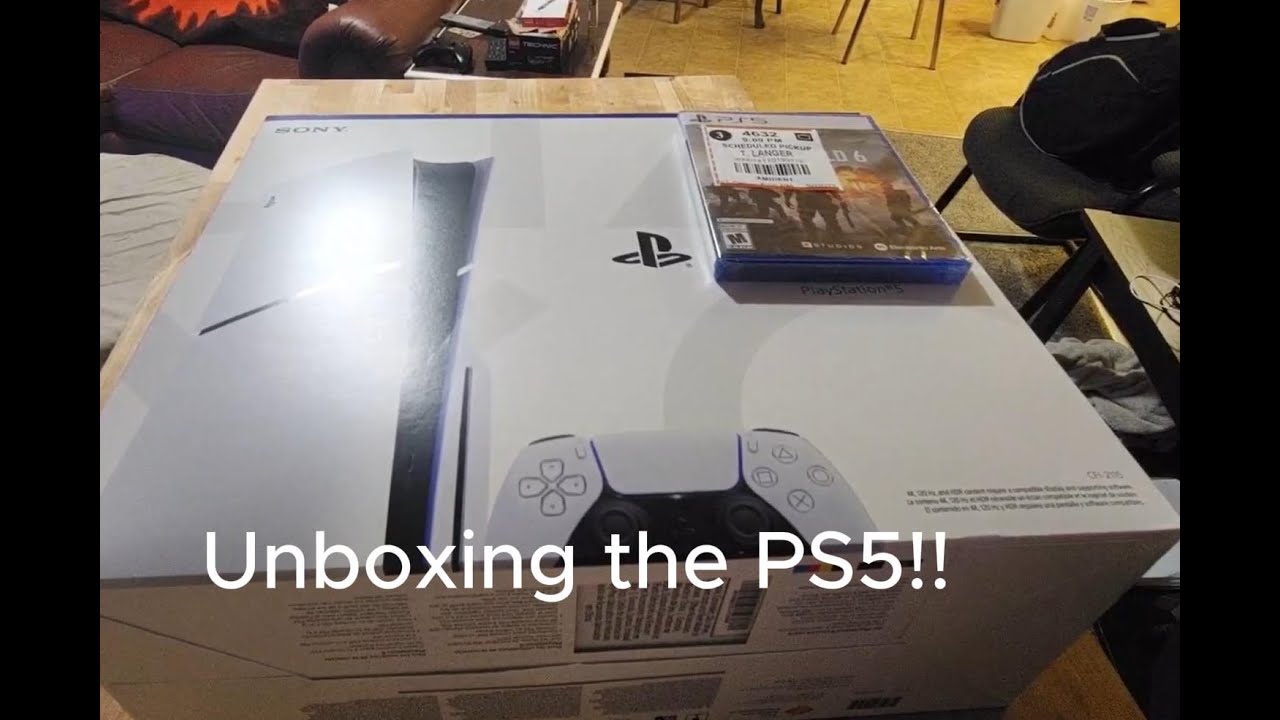 Распаковка PS5!!