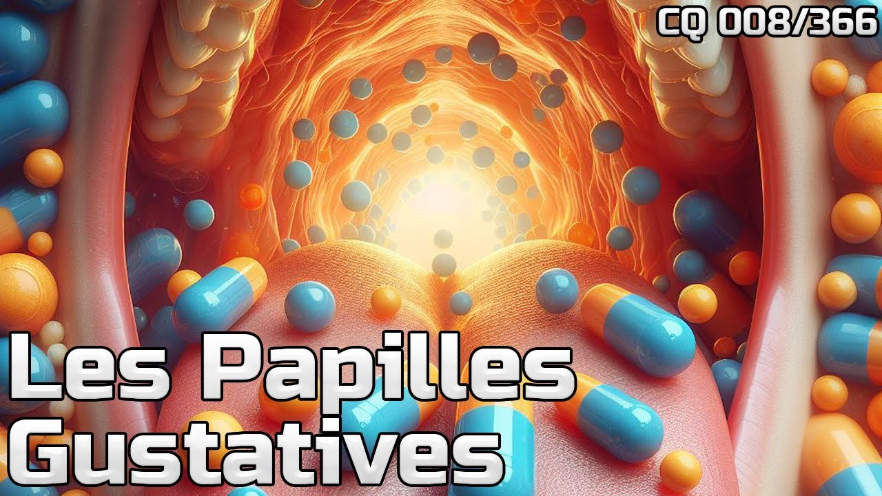 Comment s'appellent les Papilles Gustatives ? - CQ#008