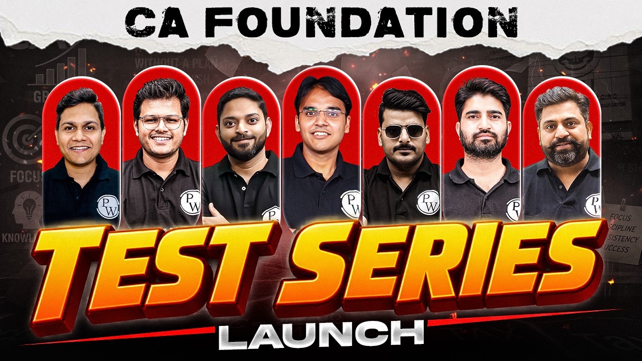 CA Foundation Test Series 🚀 Your Exam Prep Starts Here! 🔥