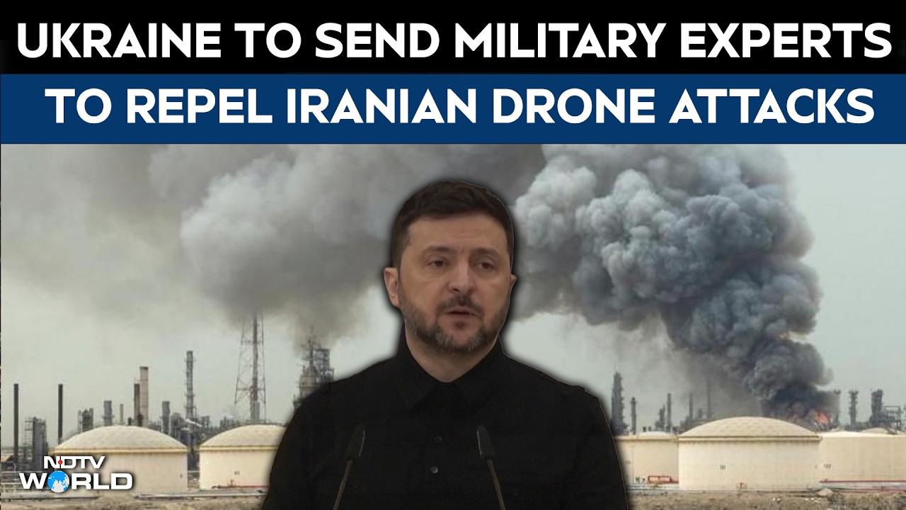 Iran War News | Ukraine To Send Military Experts To Middle East To Help Repel Iranian Drone Attacks