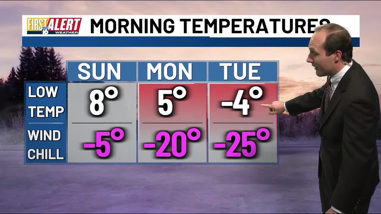 First Alert Forecast - Jan. 16, 2026 - Noon