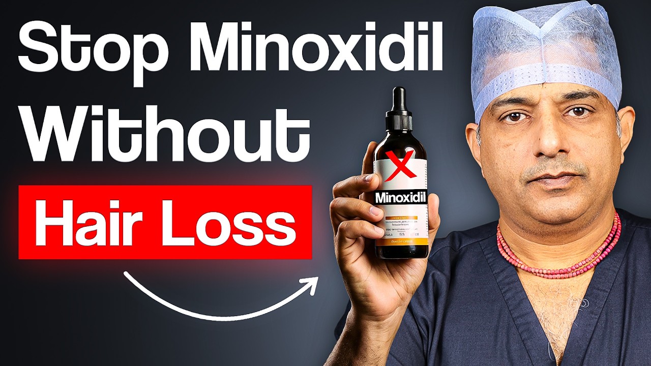 MINOXIDIL (Stop without Hair Loss) - Receding Hairline, Male Pattern Baldness, Minoxidil Results