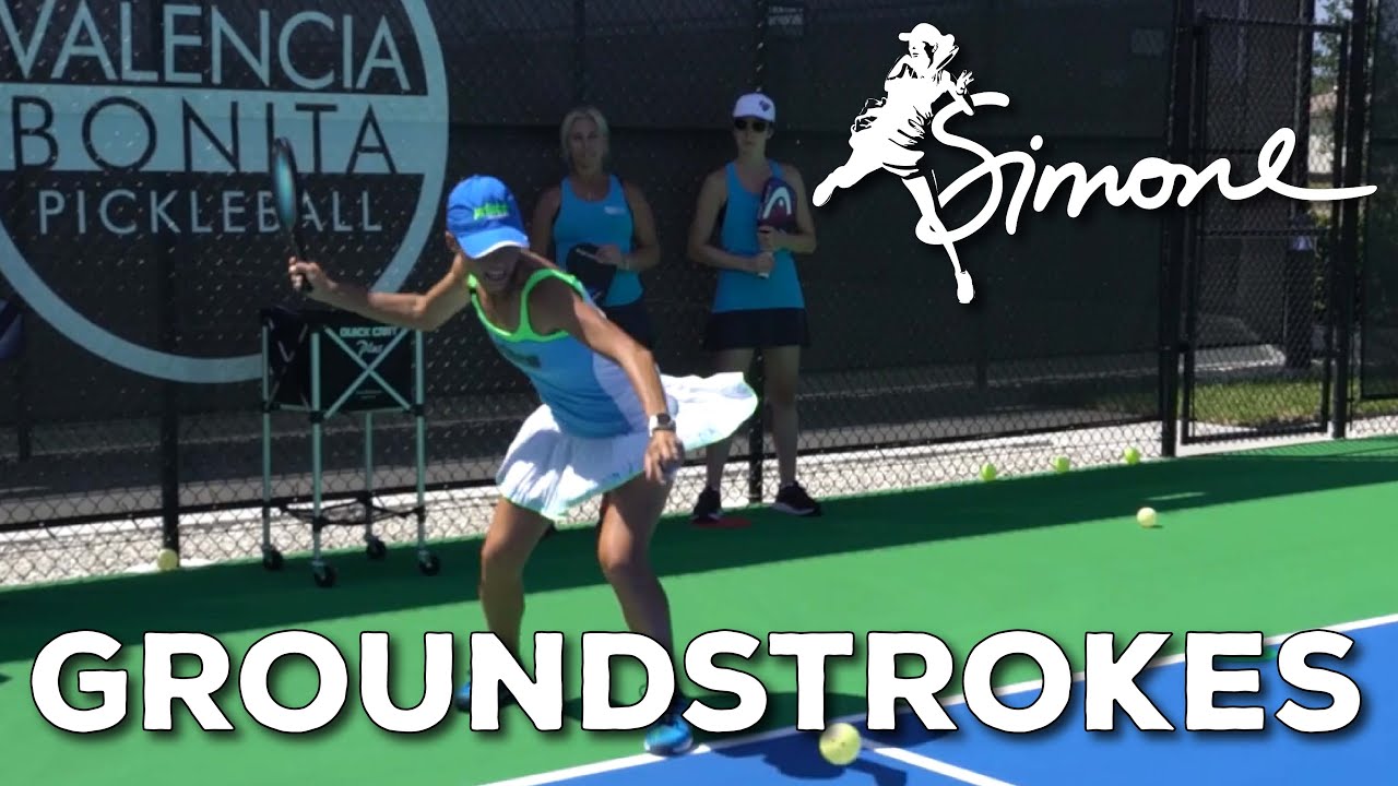 Coach Simone | Ball Machine Drill #6 - Groundstrokes