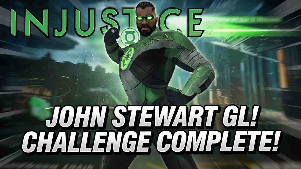 Injustice Gods Among Us JS Green Lantern Challenge Standard Gameplay