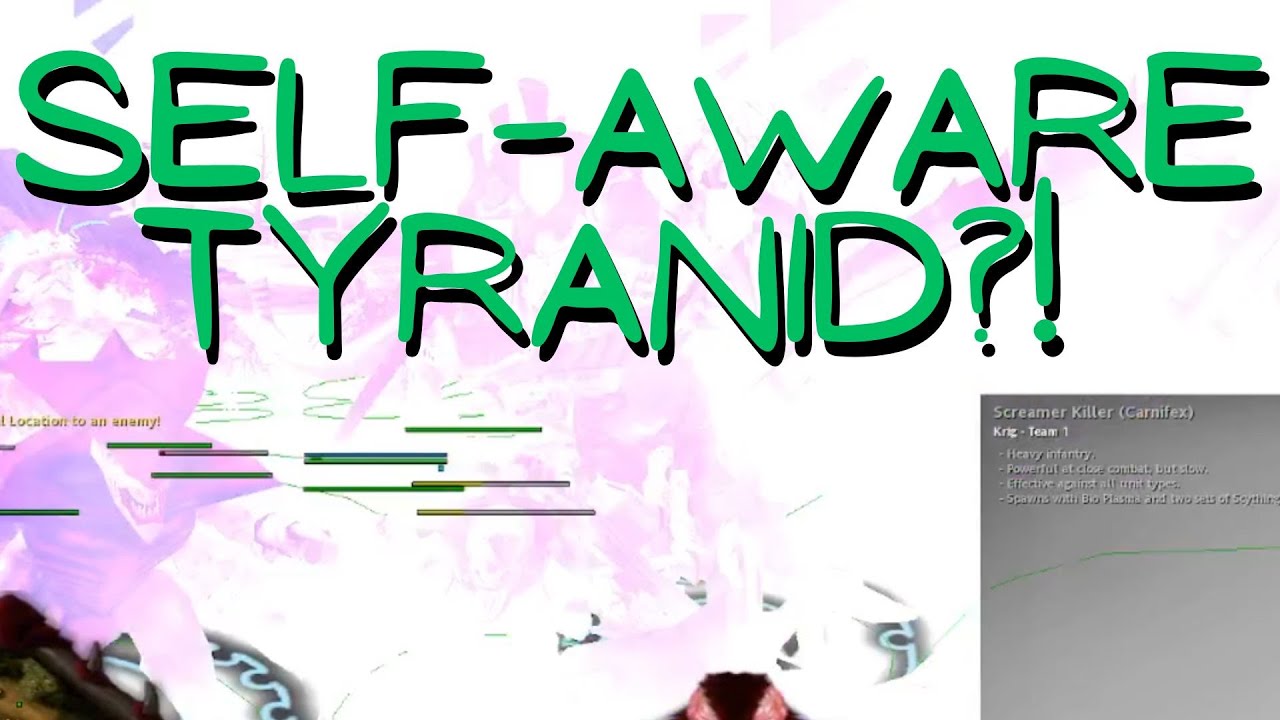 Splicer-Beast Sentience - Let's Talk Tyranid Lore - Norn Queen - Dawn of War