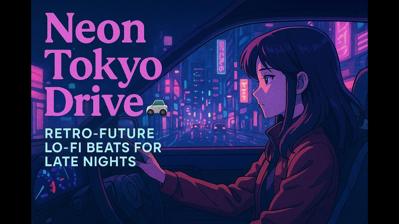 Neon Tokyo Drive 🌃 Retro Future Lo Fi Beats for Late Nights