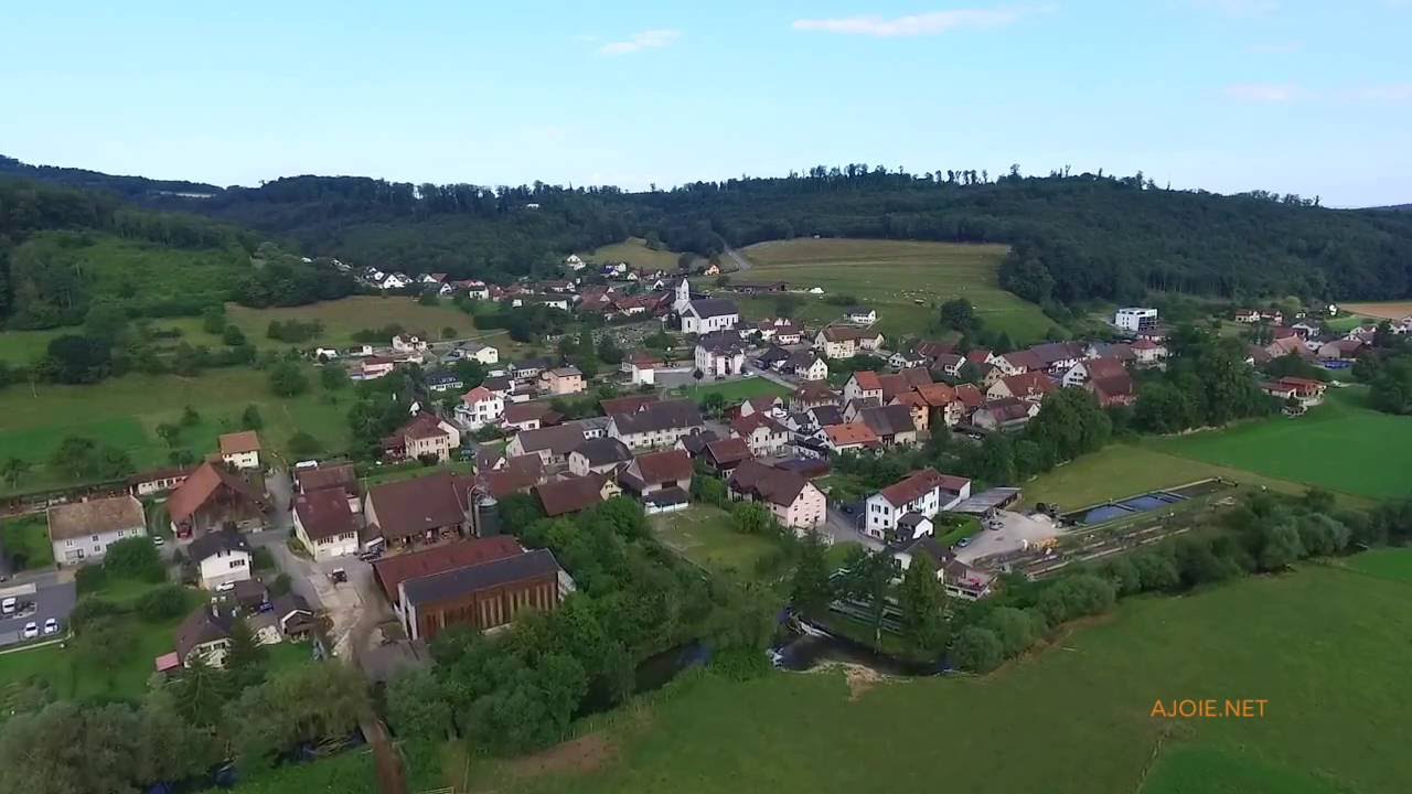 L'Ajoie vu du ciel : Courtemaîche