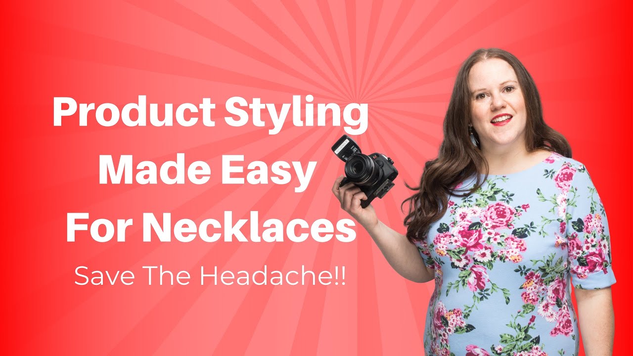 Product Styling Tutorial How To Style Necklaces Still Life Photography