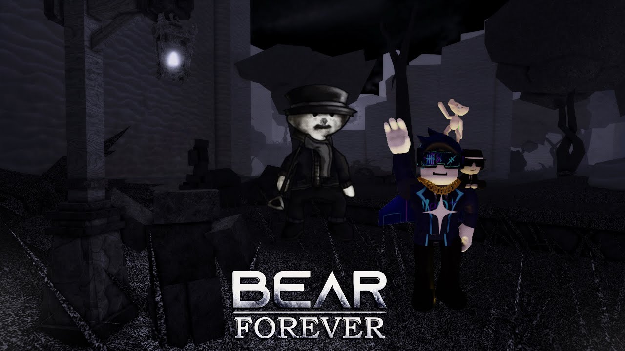 Monochromatic chaos | Bear Forever update v0.1 review (ft @Redlyboo and others) [Roblox]