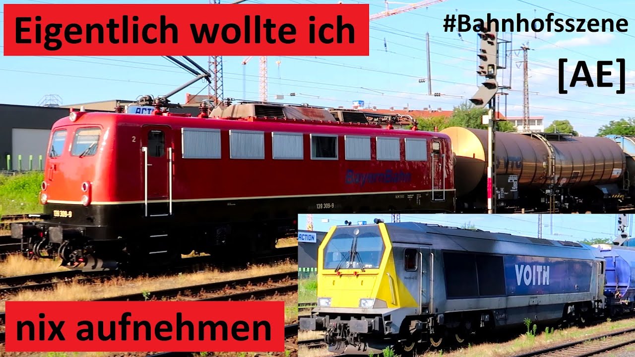 🛑 Eigentlich 🤔 wollte ich die 📸 in der 💼 lassen - Bahnhofsszene - Alex E  AE