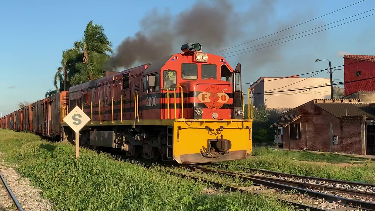 Salida a Yacuiba Maniobra Completa | Ferroviaria Oriental Bolivia