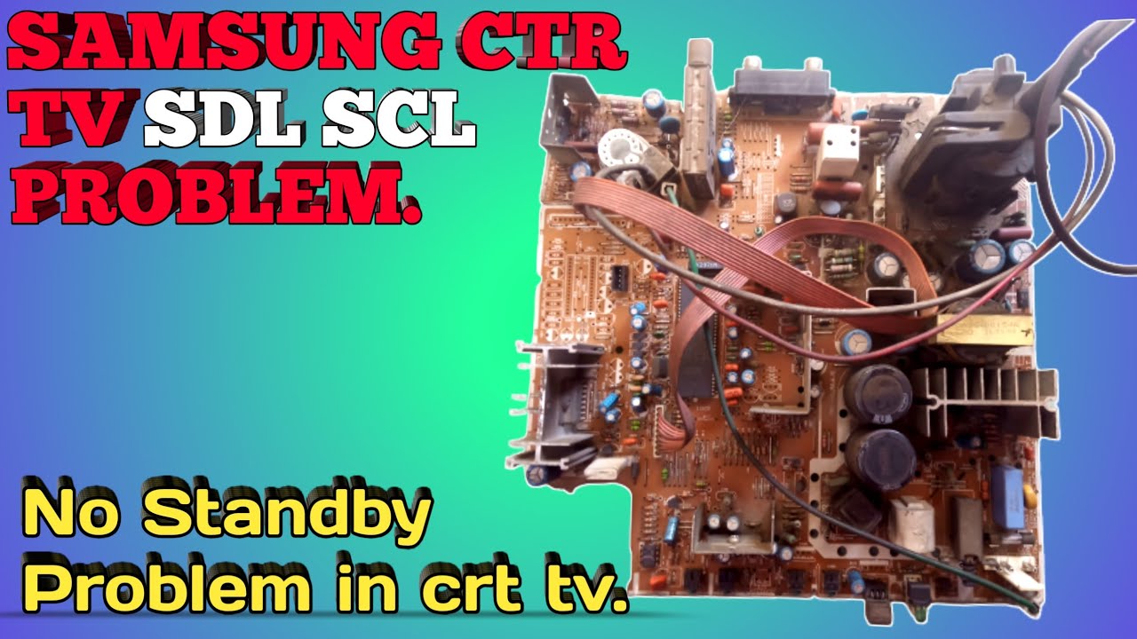 samsung crt tv power led blinking 💡samsung crt tv no power problem🥺