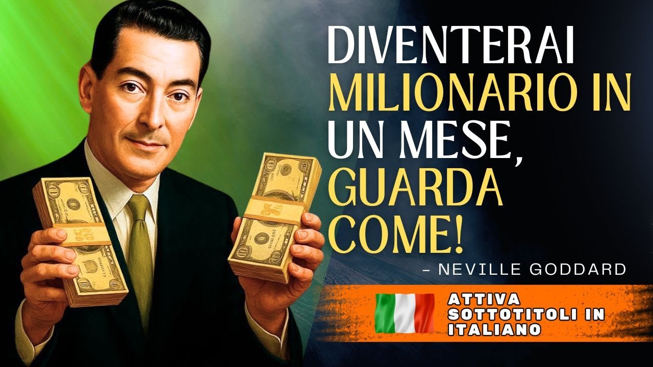 DIVENTERAI MILIONARIO IN UN MESE, GUARDA COME! – Neville Goddard