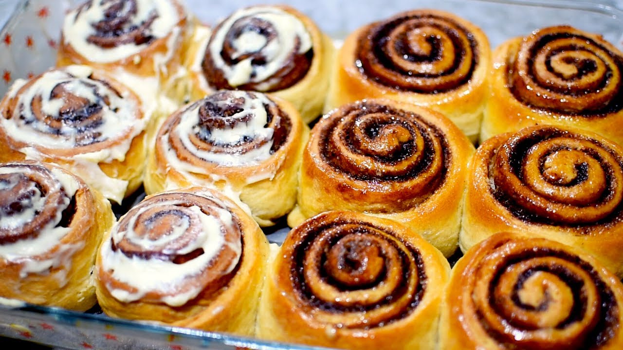 ROLES de CANELA muy ESPONJOSOS! Elaboración a mano/CINNAMON ROLLS Dulce Hogar Recetas