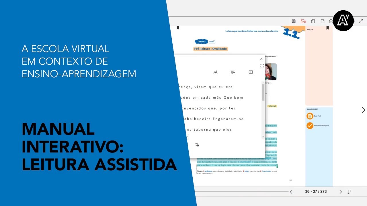 Manual Interativo: Leitura Assistida