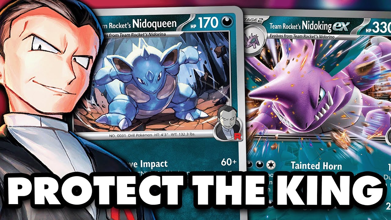 Team Rocket's Nidoqueen and Nidoking ex in One Deck!