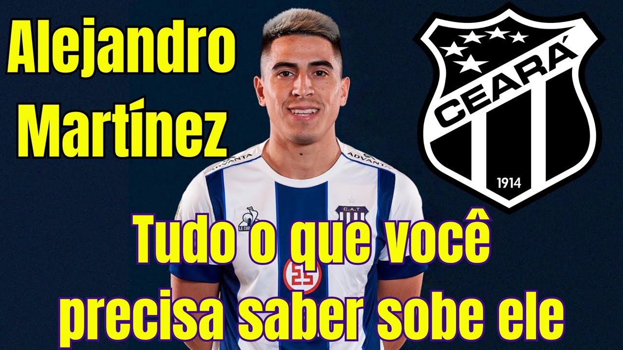 Ceará: tudo o que a torcida precisa saber sobre Alejandro Martínez, o novo reforço do Vovô