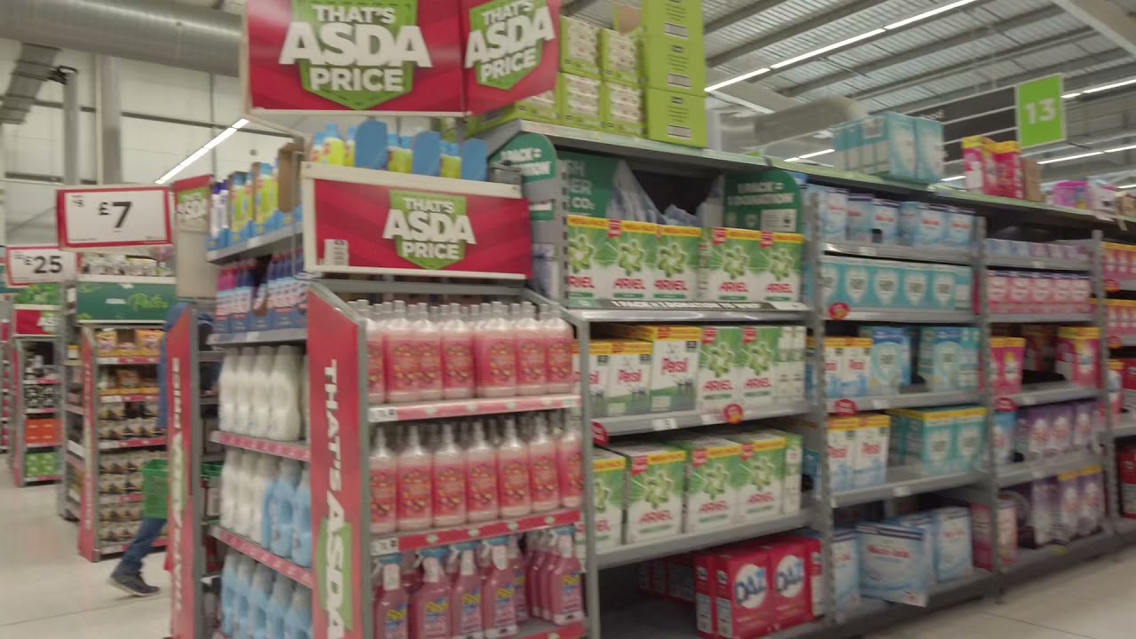 Shopping in Asda London Park Royal