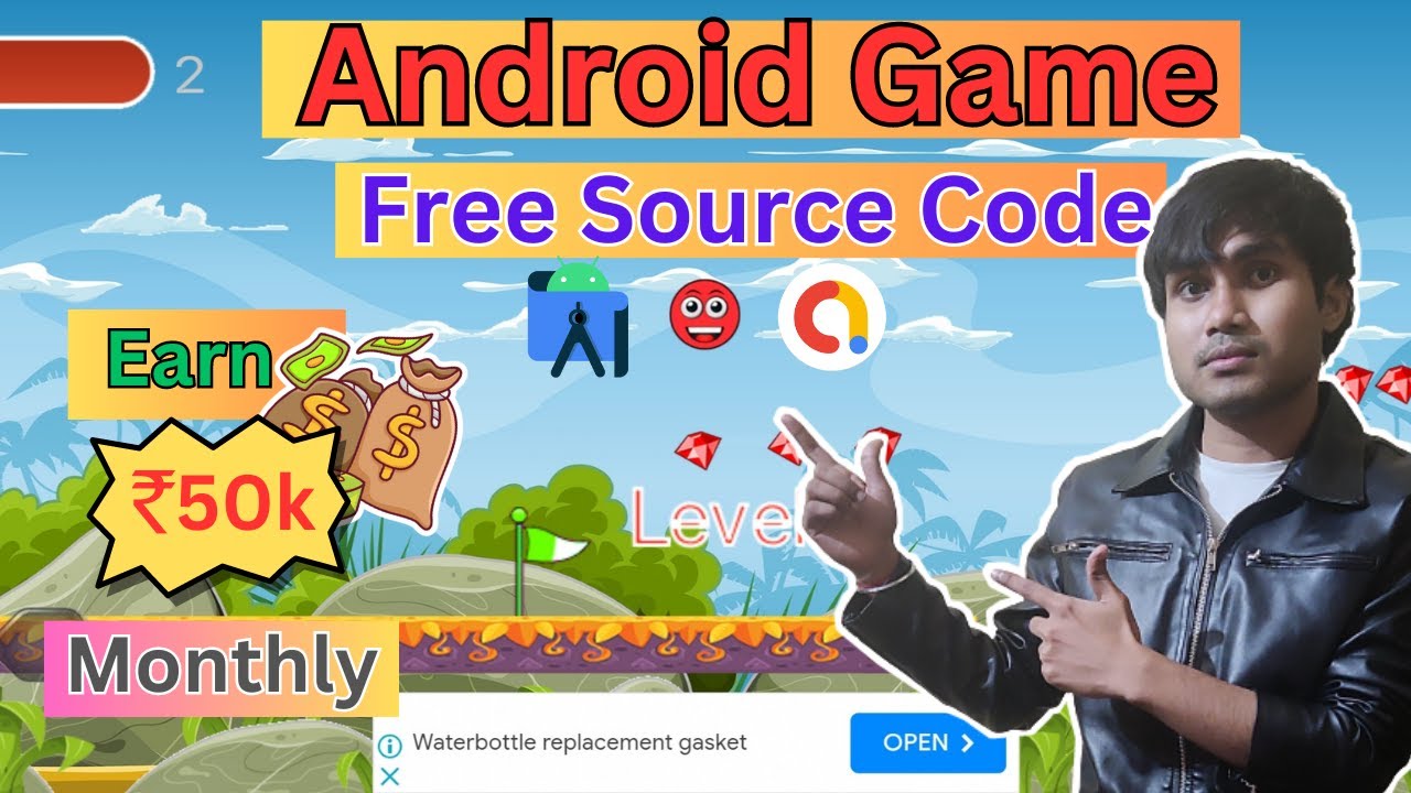 Free 3D Game Source Code for Android Studio with Admob Ads & Full Android 13 Compatibility!