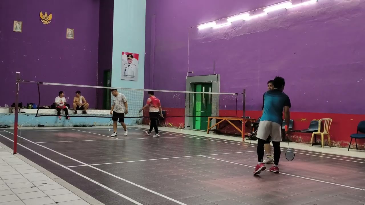 Permainan kedua pasangan ini semakin Gacorrr (Adi/Ulyl Vs Ahmad/Budi)