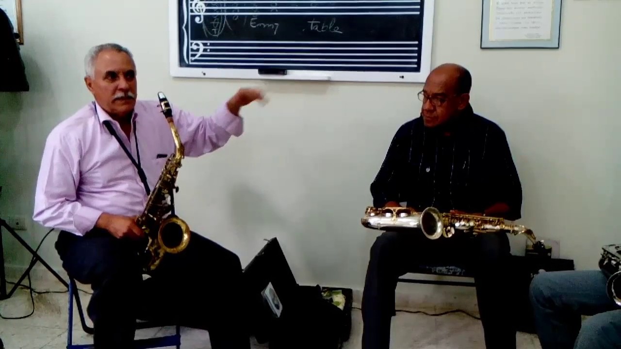 taller interpretación Crispin Fernandez y Juan colon