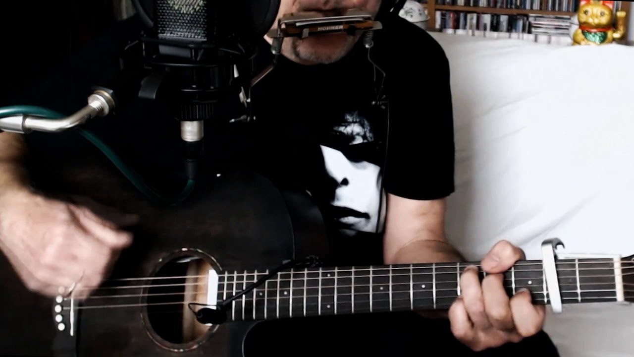 #12 Desolation Row ~ Bob Dylan ~ Acoustic Cover w/ Harley Benton MJCE & Bluesharp ~ Tribute