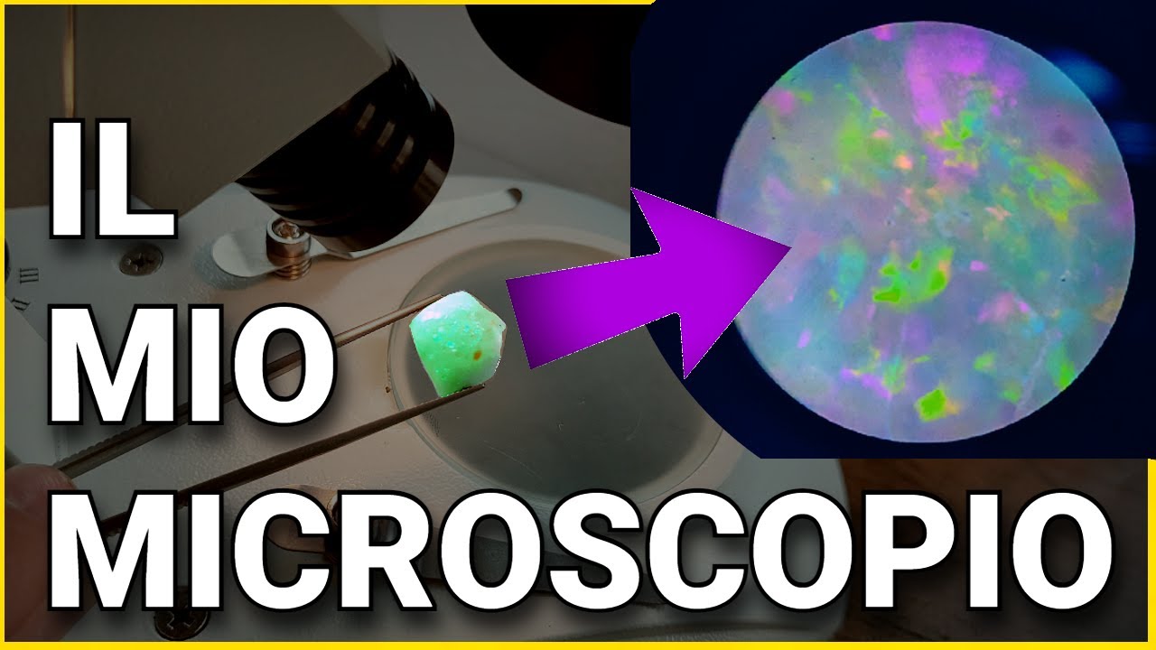 Il mio Microscopio per le foto ai minerali fai-da-te 🥇 Recensione