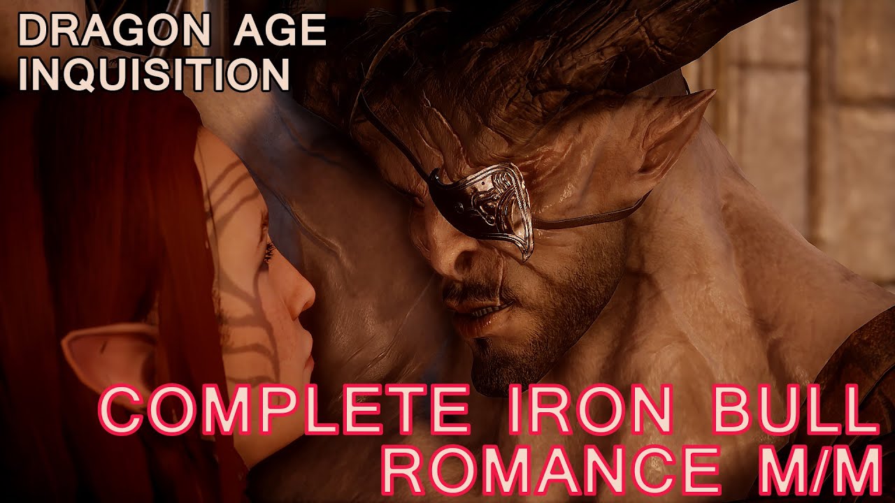 Dragon Age Inquisition: Complete Gay Iron Bull Romance (Male Lavellan) and Background Story