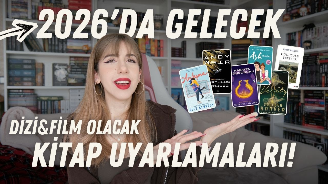 2026'da Çıkacak KİTAP UYARLAMASI Film ve Diziler