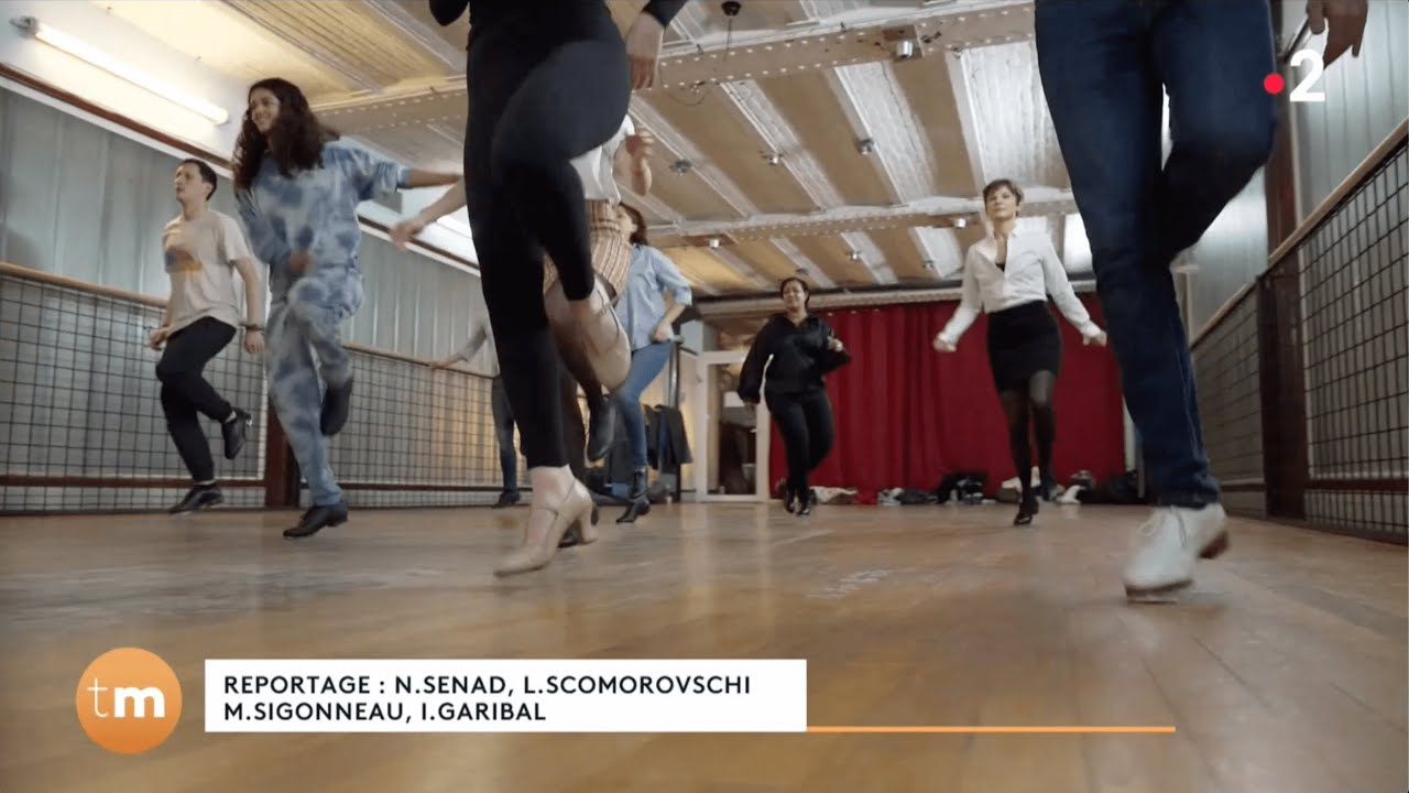 Cours de claquettes - Tap Dance Paris (Reportage France 2)