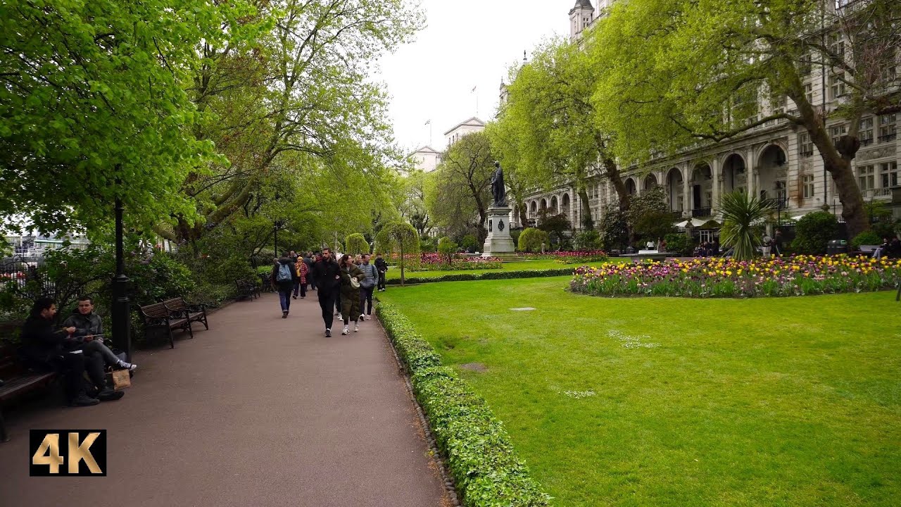 Cloudy Walk In Central London 2024