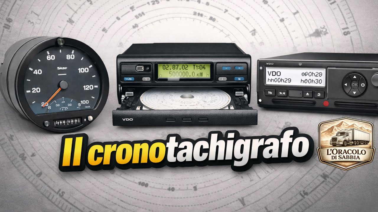 Come funziona il cronotachigrafo digitale