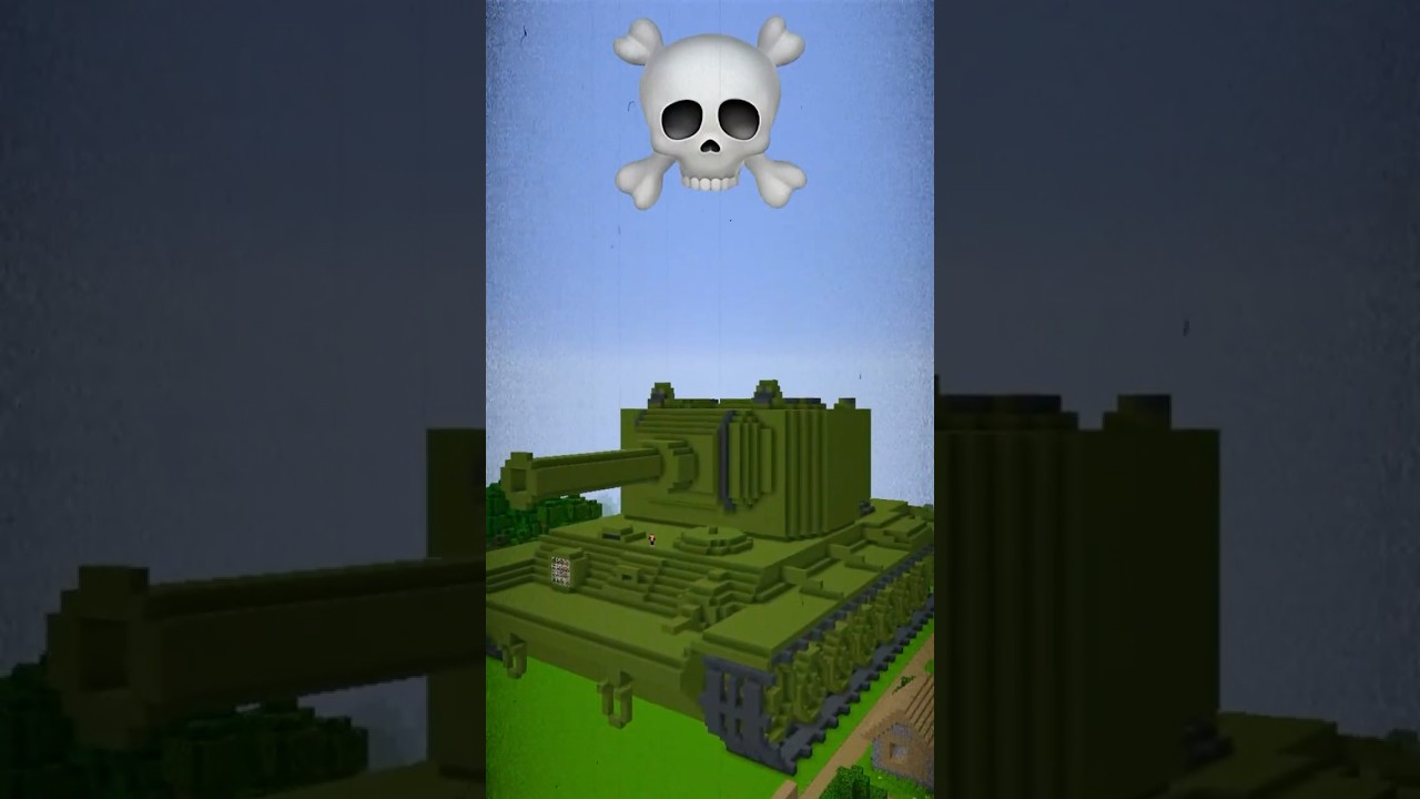 TANK Build Battle In Minecraft - NOOB VS PRO CHALLENGE - Maizen Mizen Mazien Parody