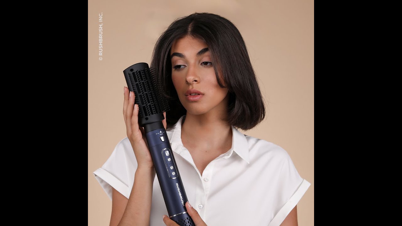 RUSHBRUSH&reg; AirWrapper: Smoothing Brush #RUSHBRUSH